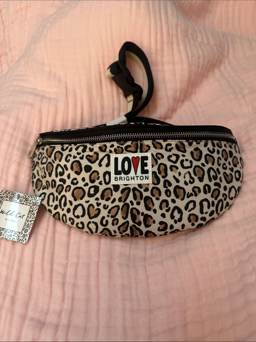 Brighton Kids Leopard Print Waist Bag - Love Brighton